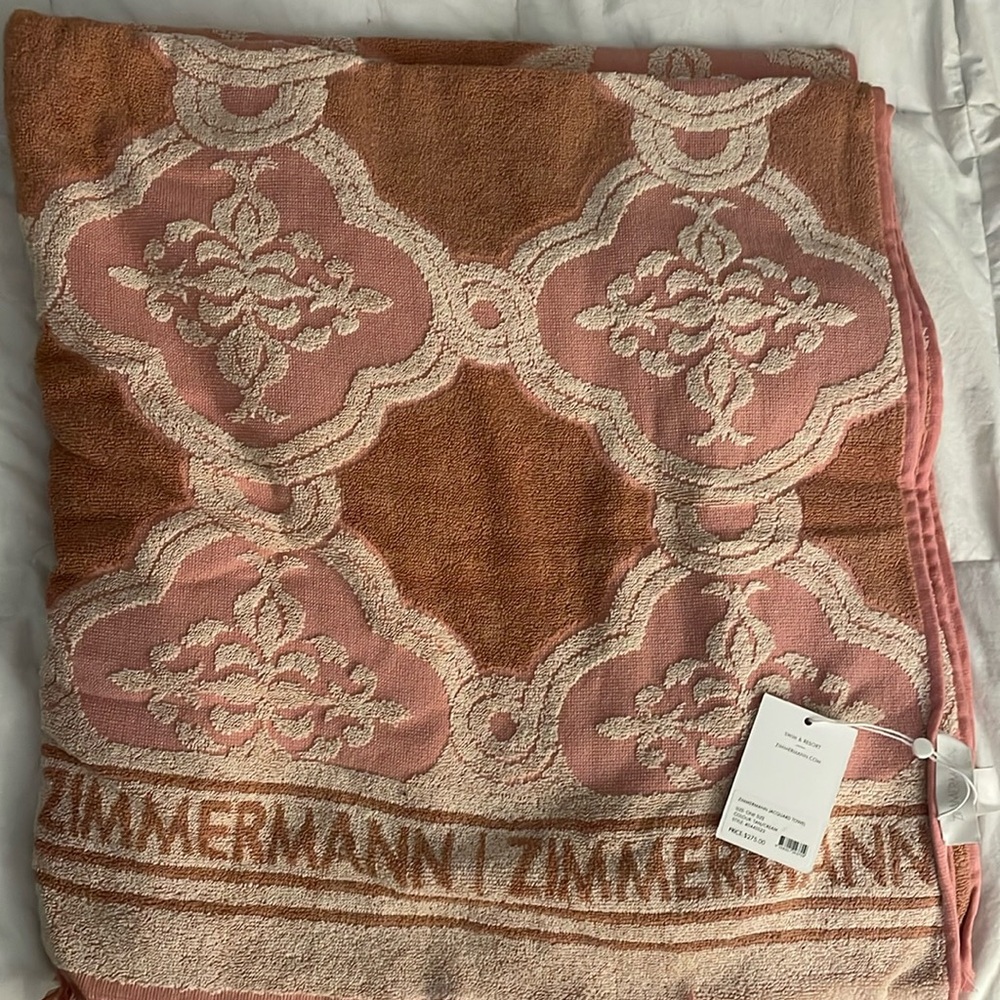 Zimmermann beach towel BNWT